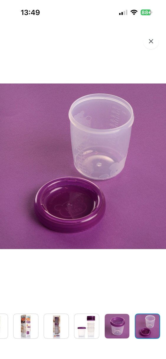 Baby plus süt mama saklama kabı - Görsel 5