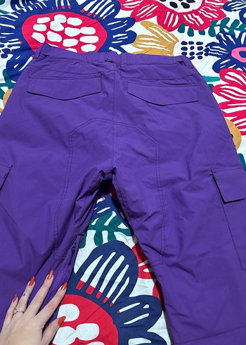 Mor Erkek Kayak snowboard Pantolonu - Görsel 2