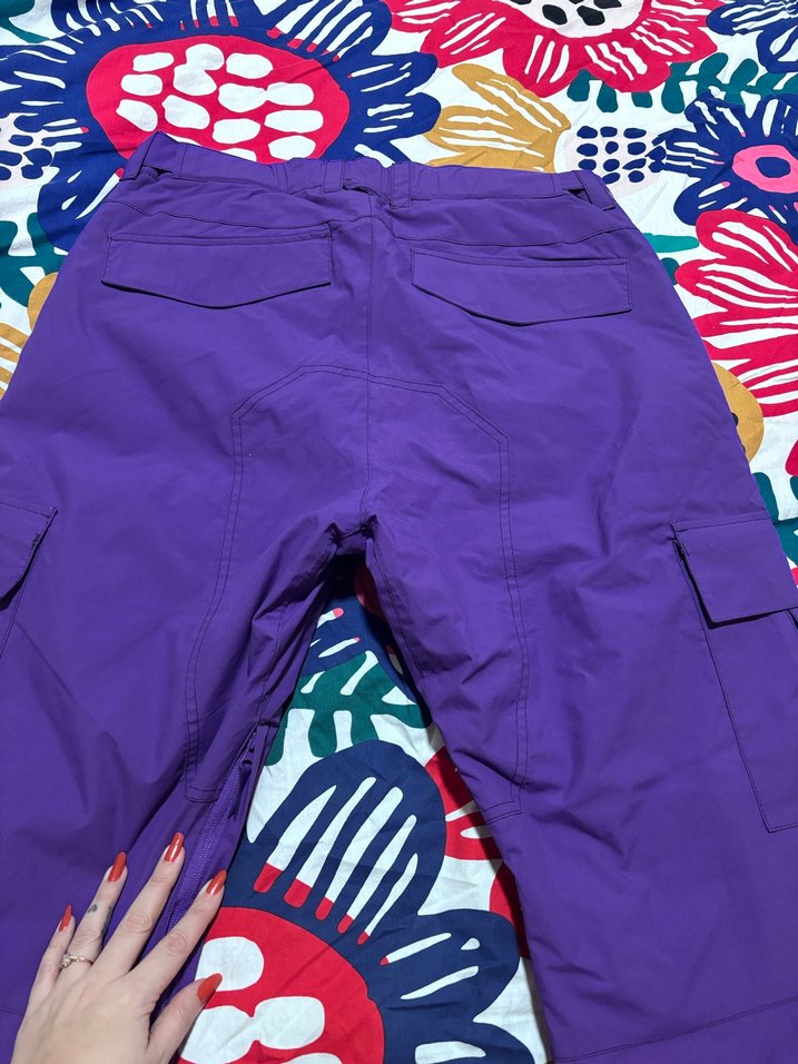 Mor Erkek Kayak snowboard Pantolonu - Görsel 2