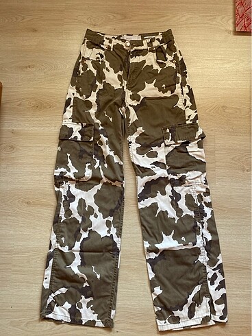 36 Beden Bershka Straight Pantolon