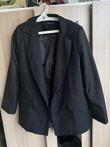 Siyah blazer