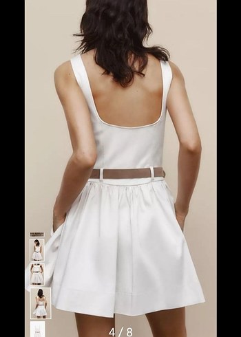 Zara Kemerli Elbise - Görsel 3