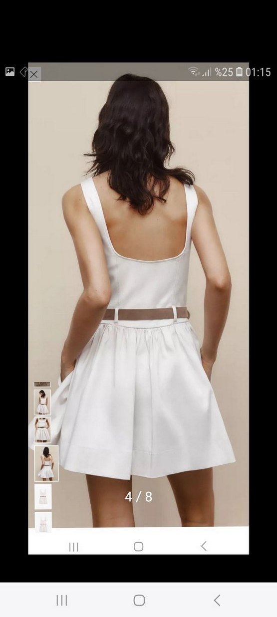 Zara Kemerli Elbise - Görsel 3