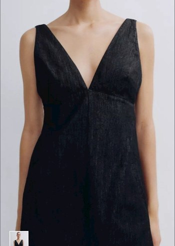 Zara mini kot elbise - Görsel 3