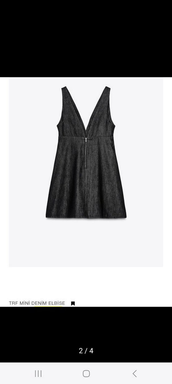 Zara mini kot elbise - Görsel 2