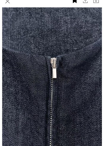 Zara Midi Kot Straplez Kadın Elbise - Görsel 7