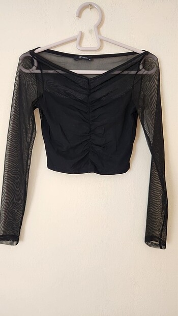 Transparan bluz - Görsel 3