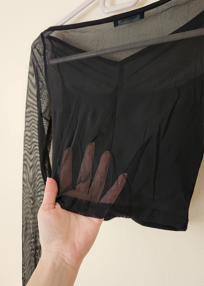 Transparan bluz - Görsel 2