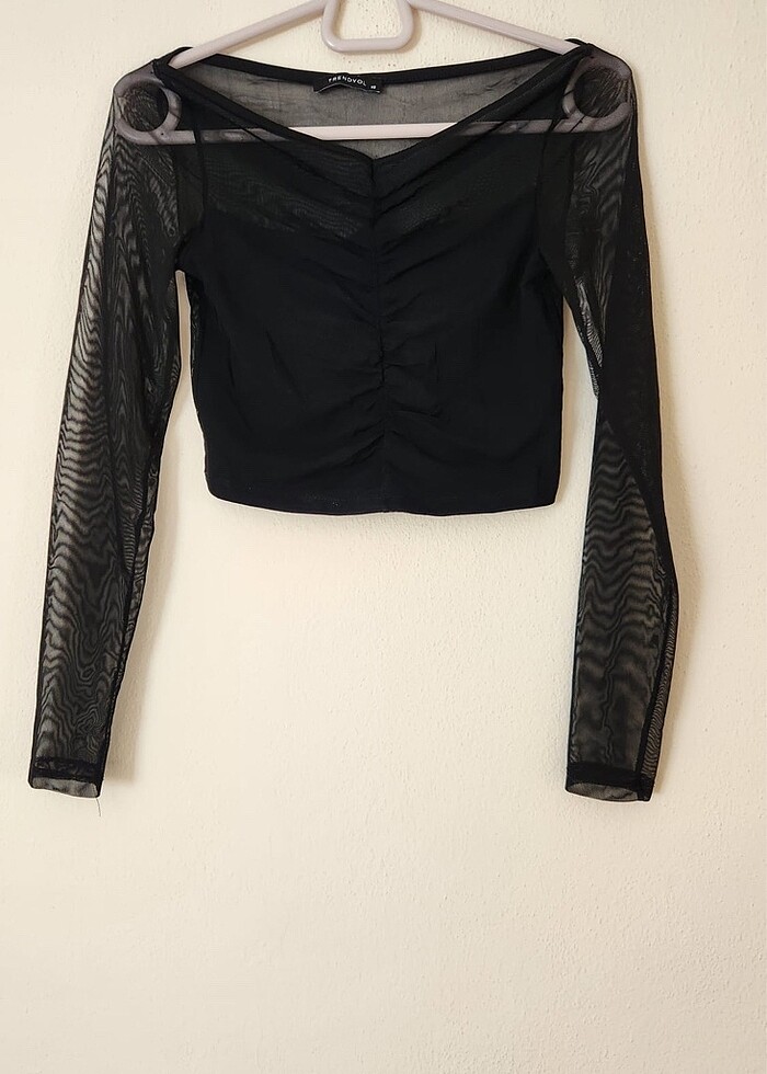 Transparan bluz - Görsel 4