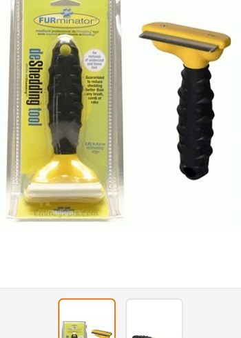 Furminator kedi köpek tarağı - Görsel 5