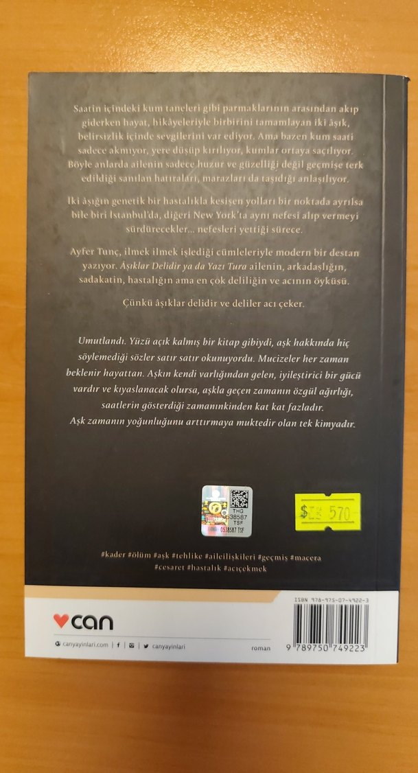 AŞIKLAR DELİDİR ya da YAZI TURA - AYFER TUNÇ - Görsel 3