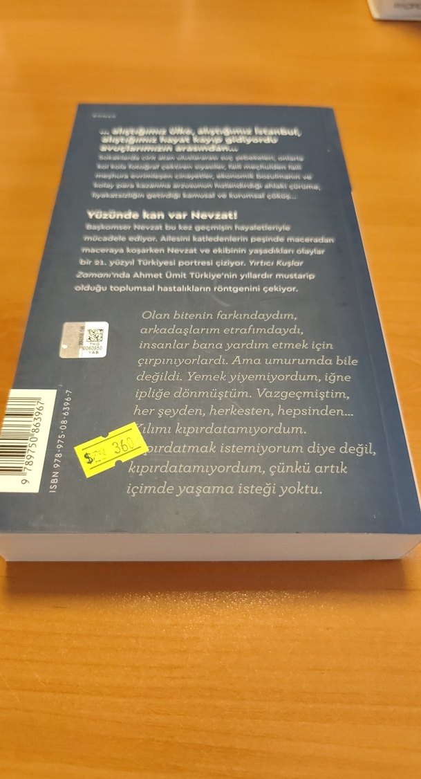 Yırtıcı Kuşlar Zamanı - Ahmet Ümit - Görsel 3