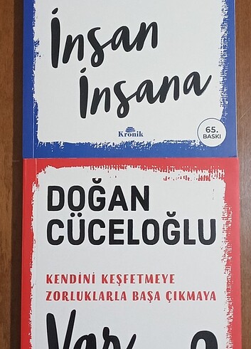 İNSAN İNSANA ve VAR MISIN? (2 KİTAP) - DOĞAN CÜCELOĞLU