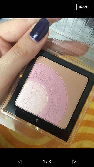 Yves Saint Laurent Ysl pudra allık