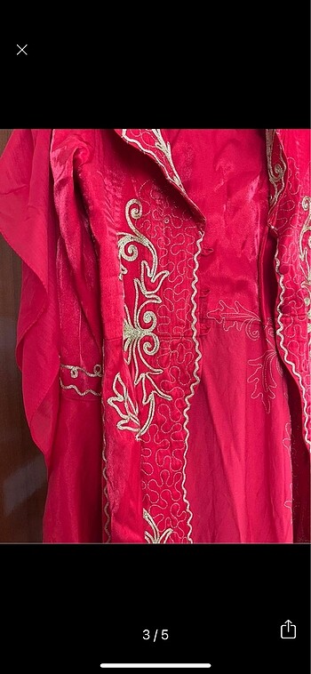 m Beden Kaftan, bindallı.