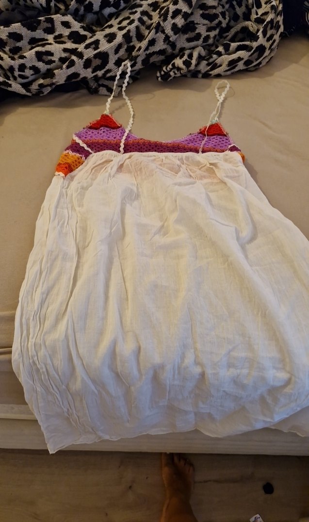 Bohem Çok Renkli Midi elbise - Görsel 2