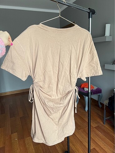 l Beden camel Renk BERSHKA elbise