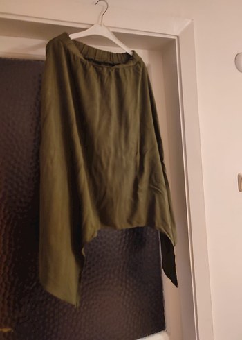 Haki Kadın etek, Salaş Kesim - Görsel 5