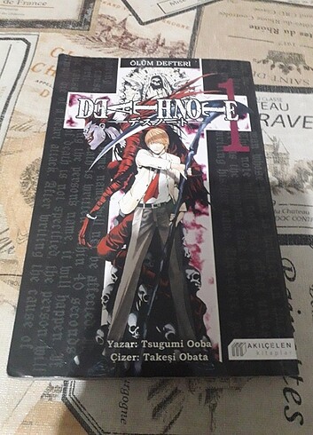 Death note ölüm defteri manga 1. Cilt