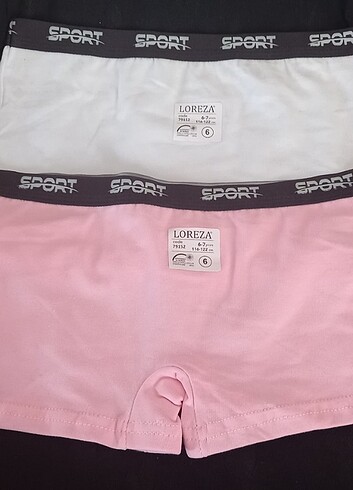 KIZ ÇOCUK BOXER 2 adet
