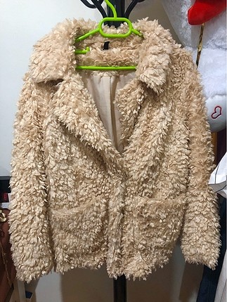 H&M peluş kürk