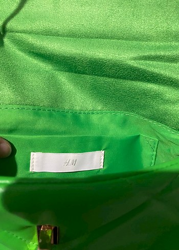 Yeşil Deri Kemer Detaylı Kadın Çanta - Görsel 5