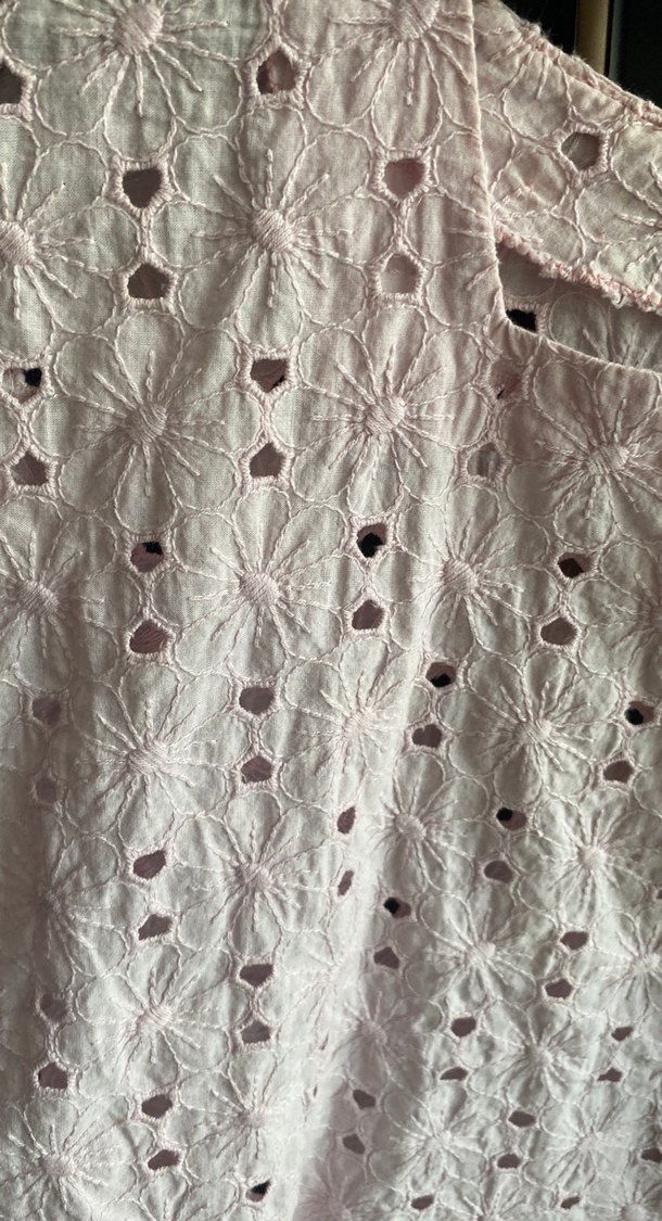 Dantel Detaylı Toz Pembe Bluz - Görsel 2