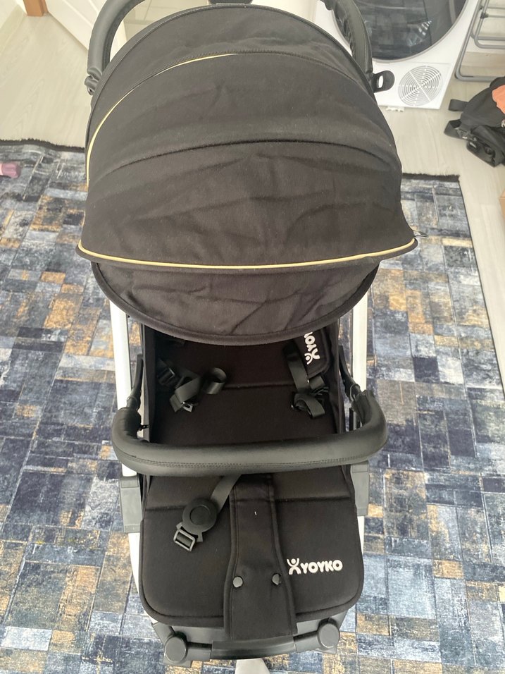 Siyah Yoyko Bebek Arabası travel sistem - Görsel 2