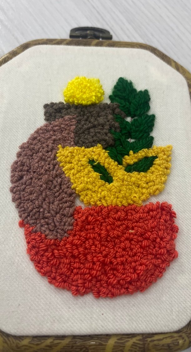 Bohem Tarzı Renkli Nakış Duvar Süsü - Görsel 2