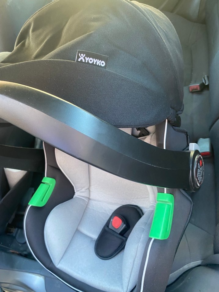 Gri YOYK Bebek Oto Koltuğu puset yeni doğan - Görsel 4