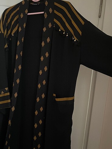 36 Beden siyah Renk Abaya