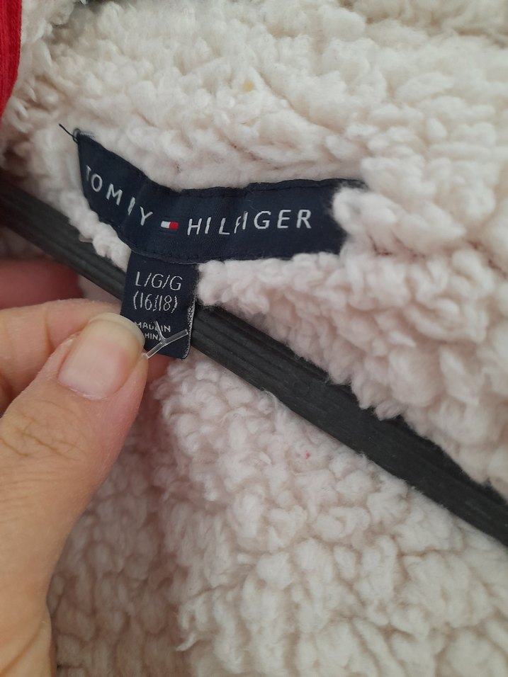 Kırmızı Fermuarlı Peluş Sweatshirt - Görsel 3