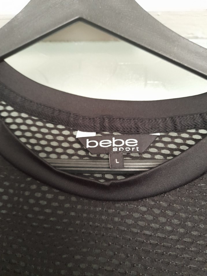 Renkli Baskılı Siyah Hamile Spor Tişörtü - Görsel 2