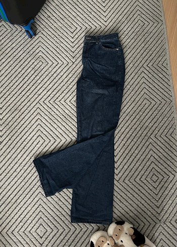 40 Beden siyah Renk Kadın Normal Boy Denim Pantolon