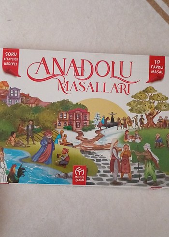 Anadolu Masalları - 10 Farklı Masal Kitabı Model Çocuk