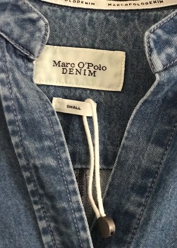 Marc O'Polo Gri Düğmeli Kadın Denim Ceket