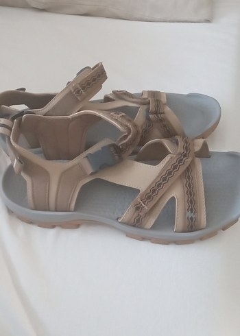 Bej  erkek Sandalet - Görsel 4