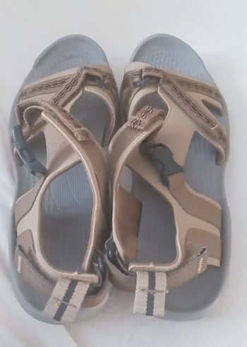 Bej  erkek Sandalet - Görsel 2