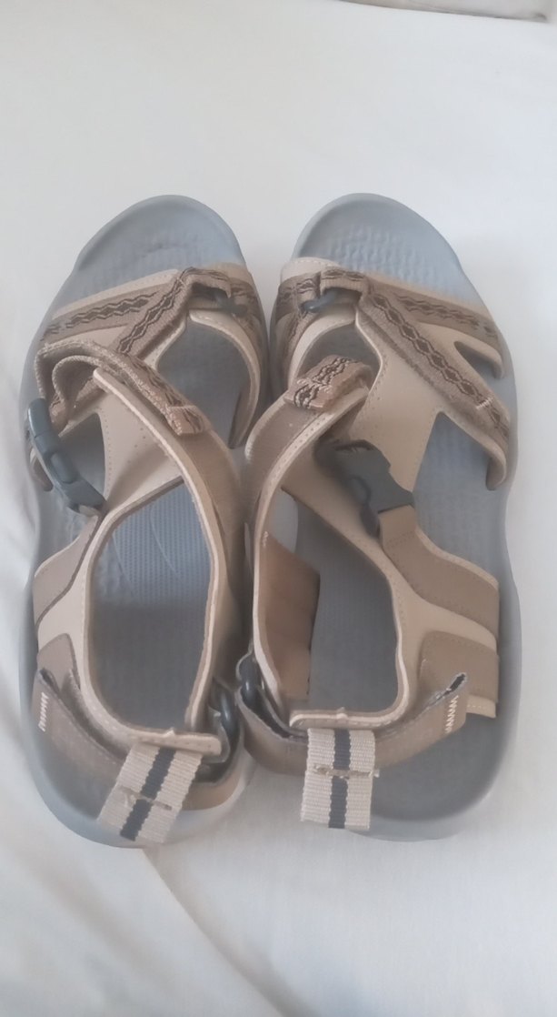 Bej  erkek Sandalet - Görsel 2