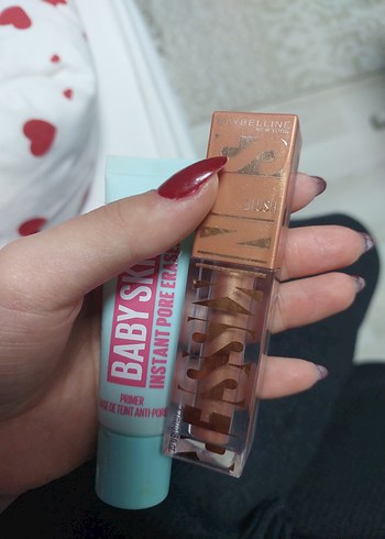 Maybelline allık ve primer - Görsel 5