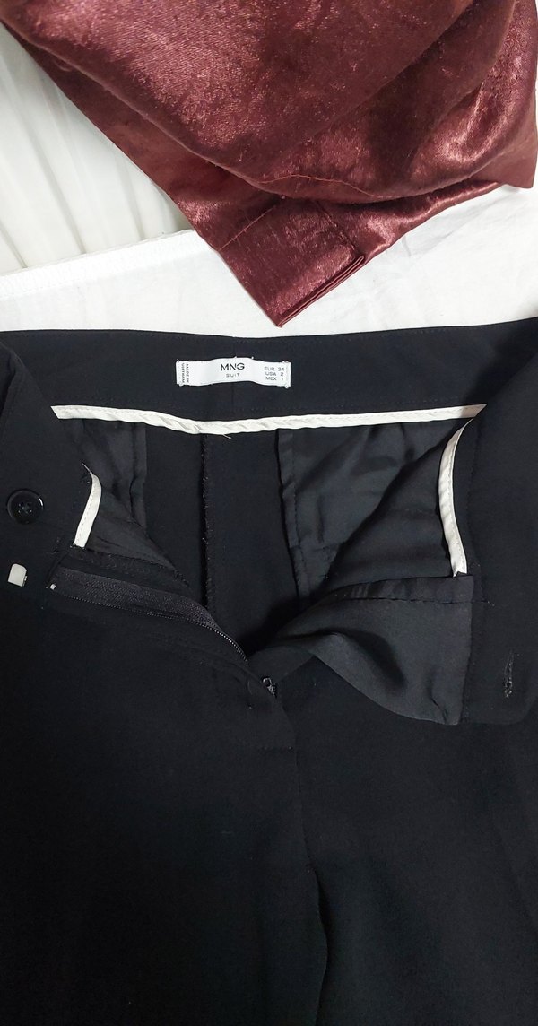 mango kumas pantolon - Görsel 5