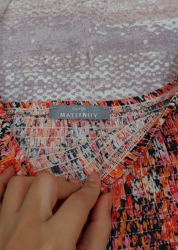 kadin etiketli mini elbise george - Görsel 6