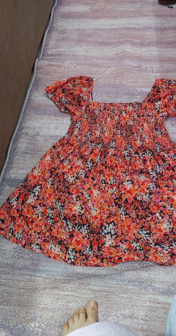 kadin etiketli mini elbise george - Görsel 3