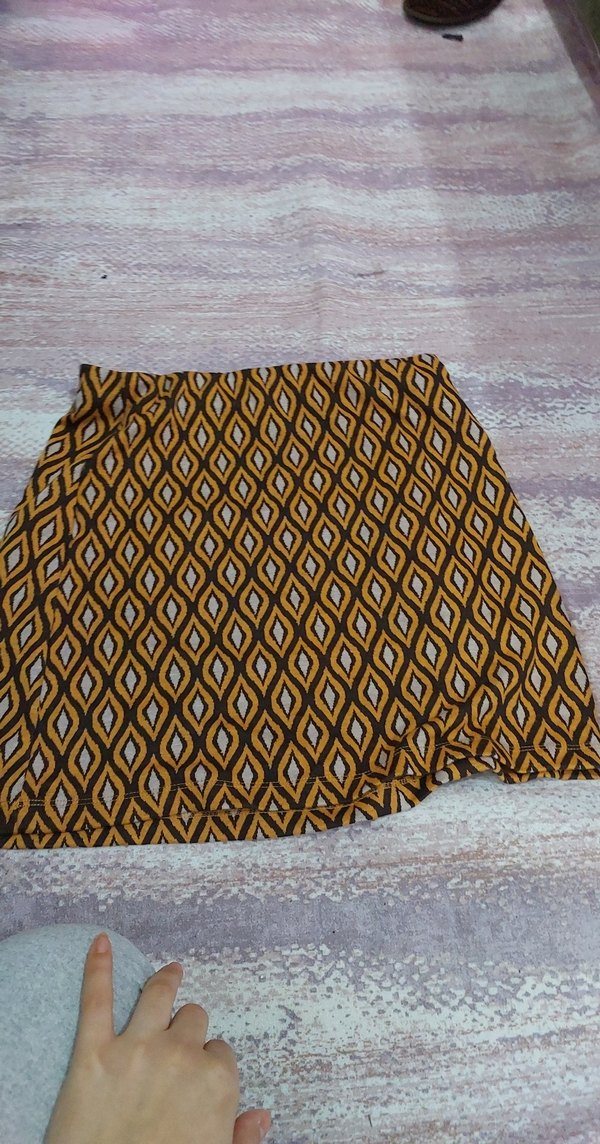 Bohem Kısa Pilili Kadın Etek - Görsel 5