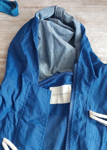 kadin mavi ceket - Görsel 7