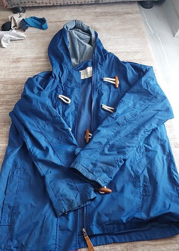 kadin mavi ceket - Görsel 5