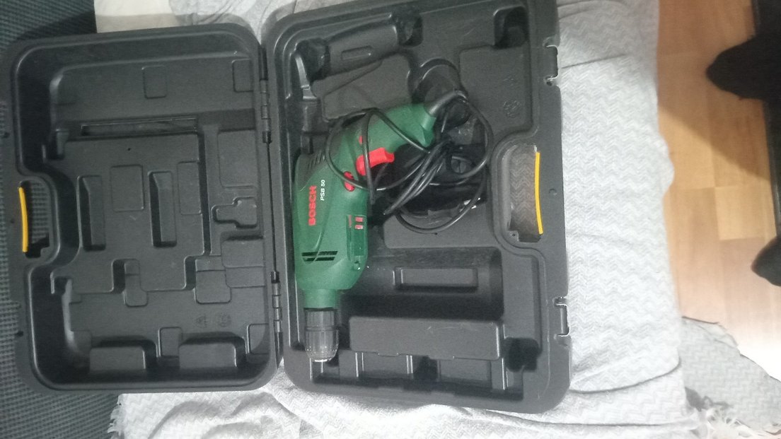 Bosch PSB 50 Elektrikli Matkap Yeşil - Görsel 3