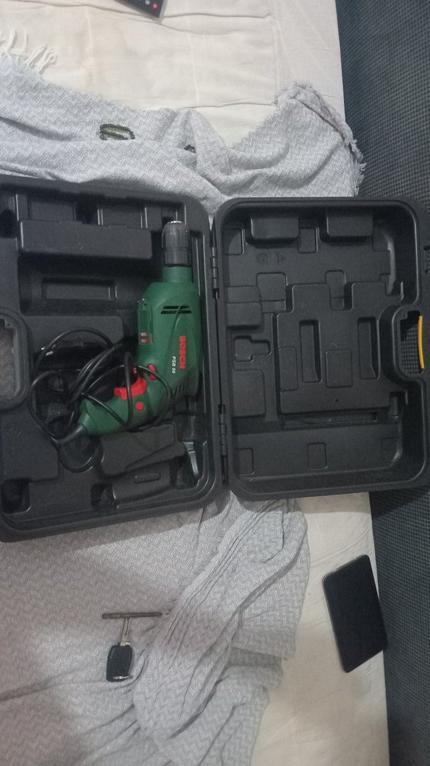 Bosch Yeşil Elektrikli Matkap - Görsel 4