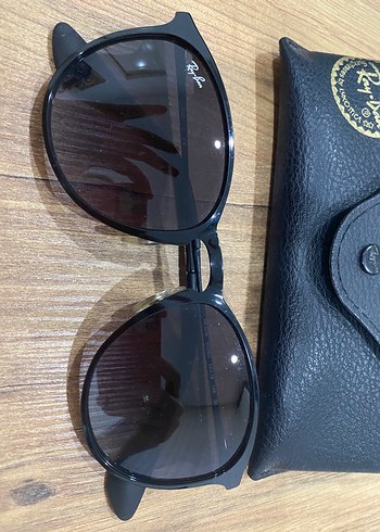 Kemerli Siyah Kadın Gözlük Kılıfı - Görsel 2