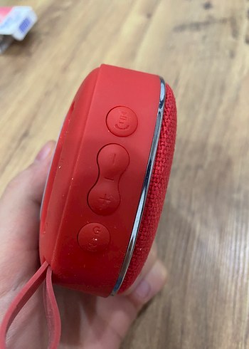 Kırmızı Bluetooth Hoparlör - Görsel 3
